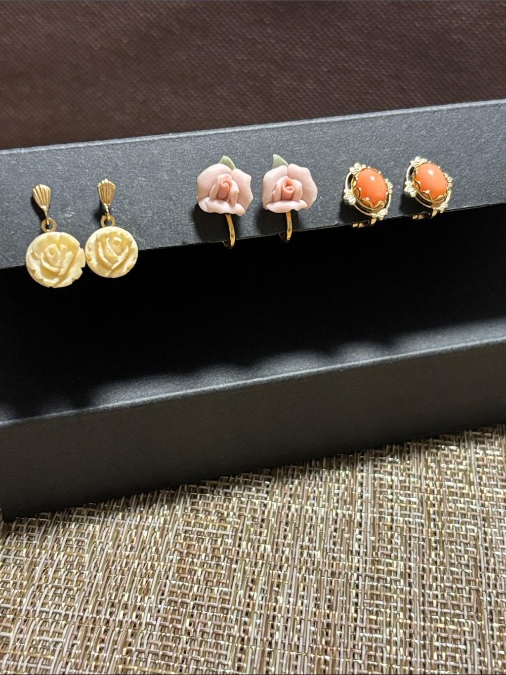 Vintage dainty earring bundle